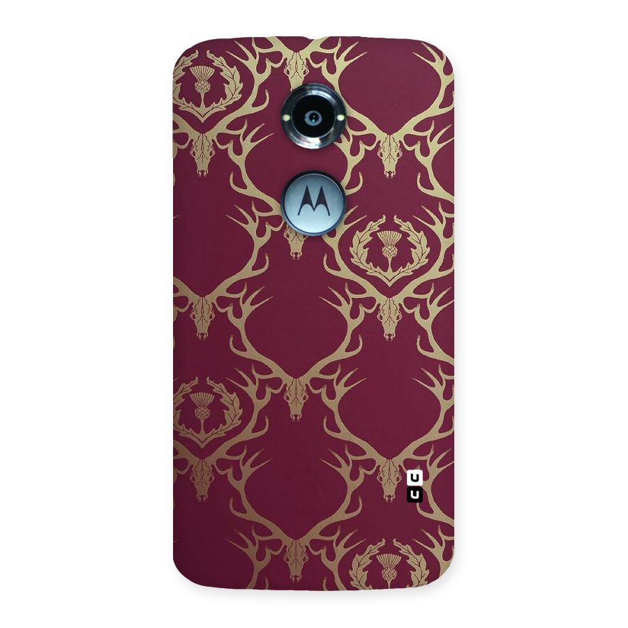 Golden Bull Design Back Case for Moto X 2nd Gen