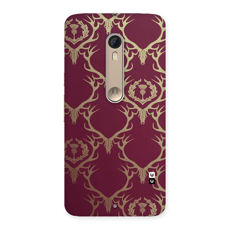 Golden Bull Design Back Case for Motorola Moto X Style