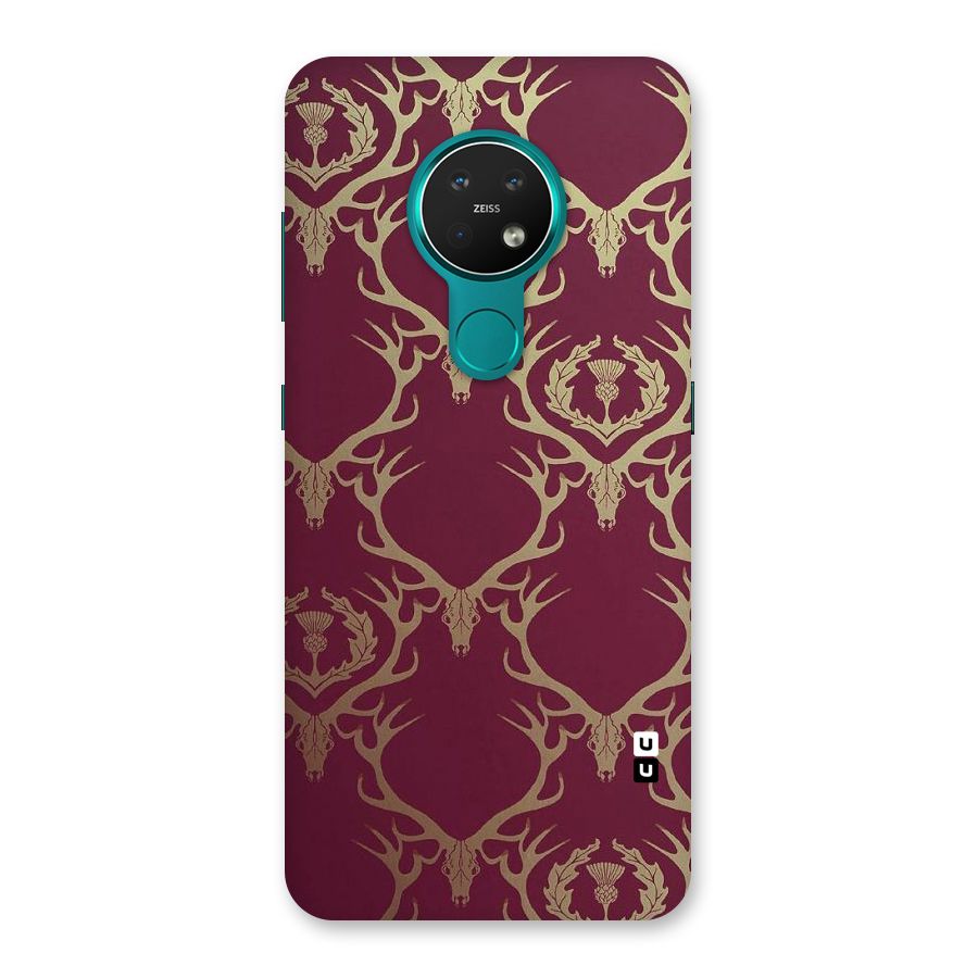 Golden Bull Design Back Case for Nokia 7.2