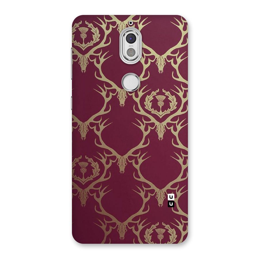 Golden Bull Design Back Case for Nokia 7