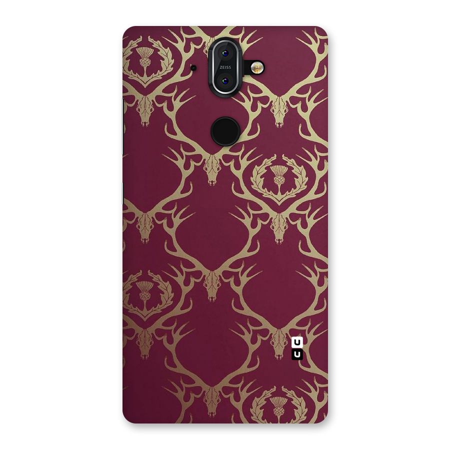 Golden Bull Design Back Case for Nokia 8 Sirocco