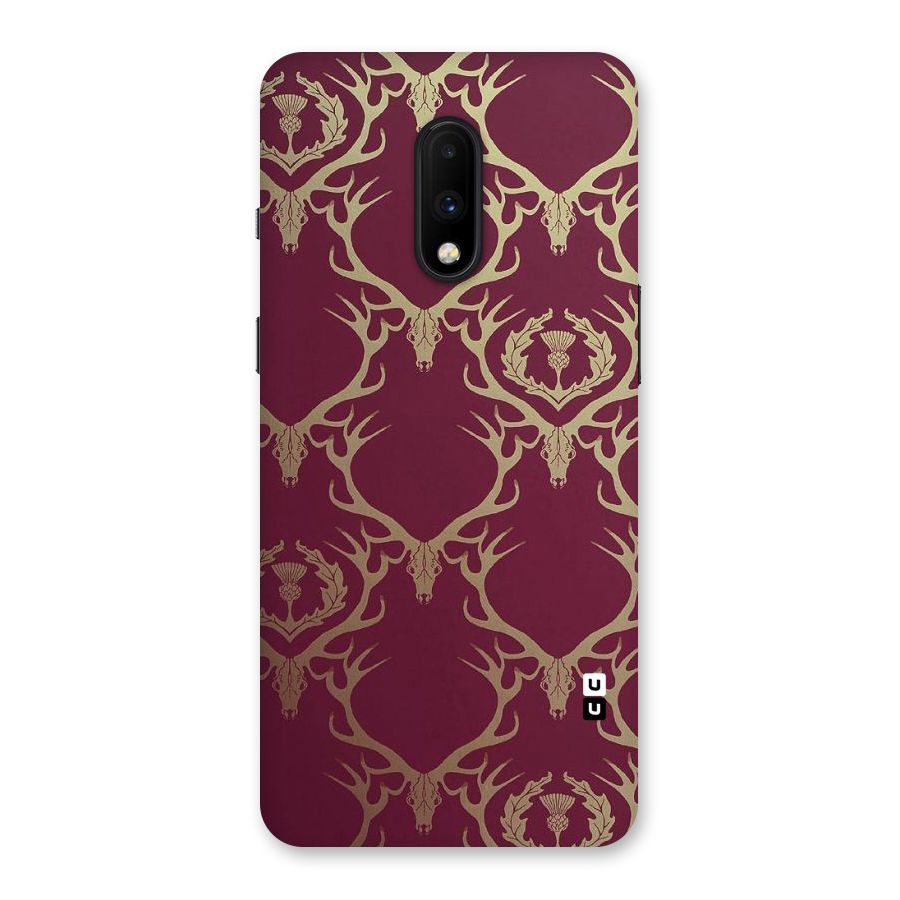 Golden Bull Design Back Case for OnePlus 7