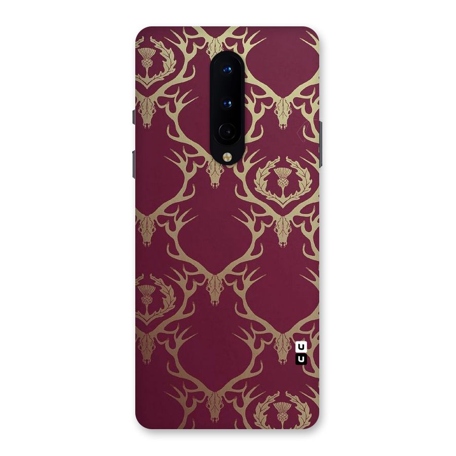 Golden Bull Design Back Case for OnePlus 8