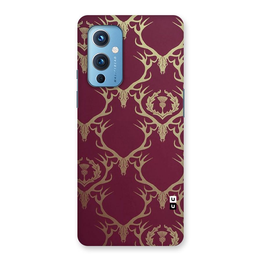 Golden Bull Design Back Case for OnePlus 9