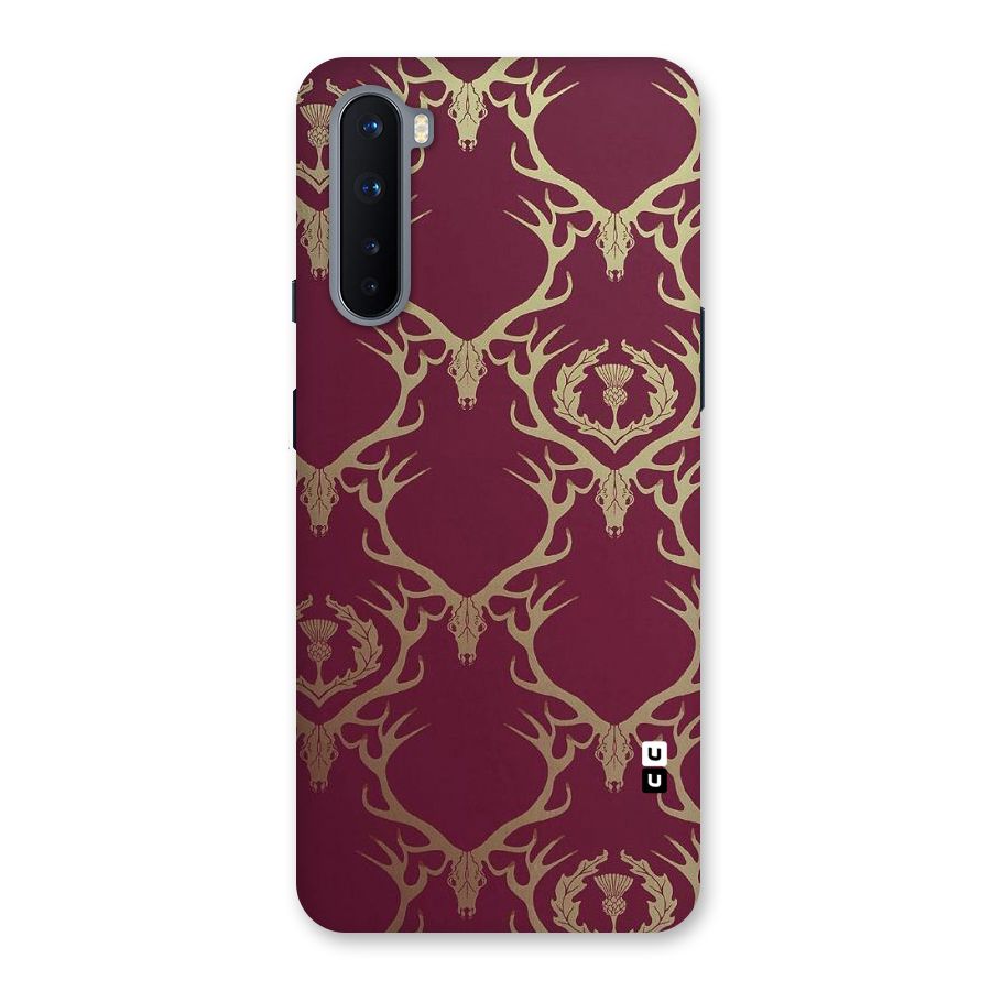 Golden Bull Design Back Case for OnePlus Nord