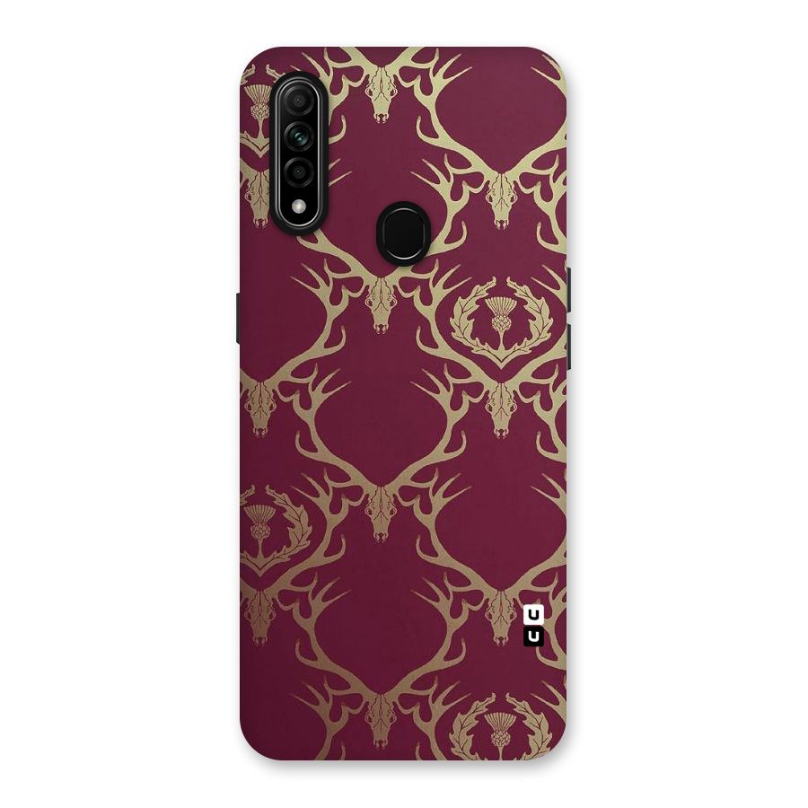 Golden Bull Design Back Case for Oppo A31