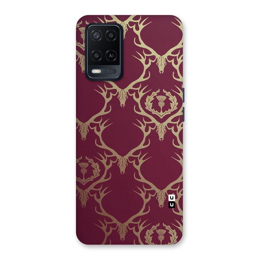 Golden Bull Design Back Case for Oppo A54