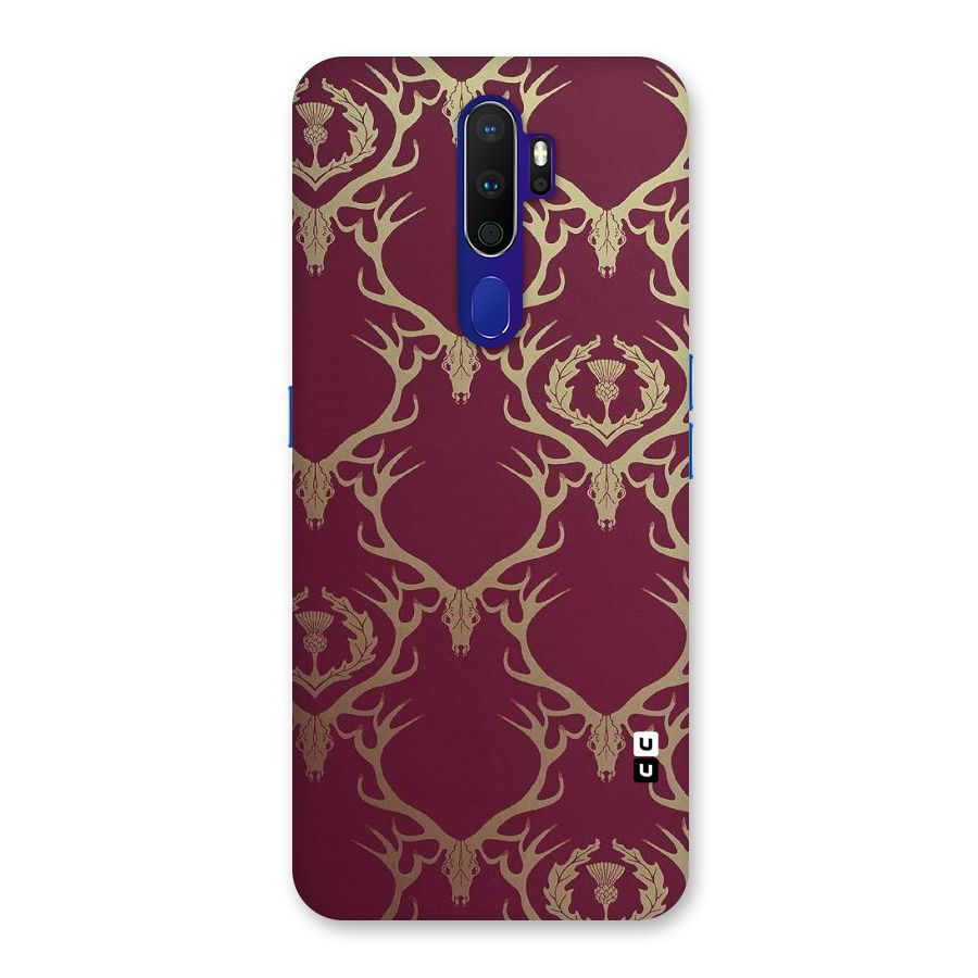Golden Bull Design Back Case for Oppo A9 (2020)