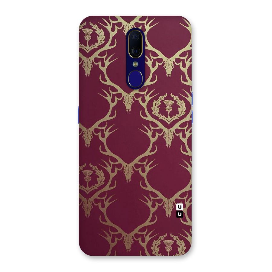 Golden Bull Design Back Case for Oppo F11