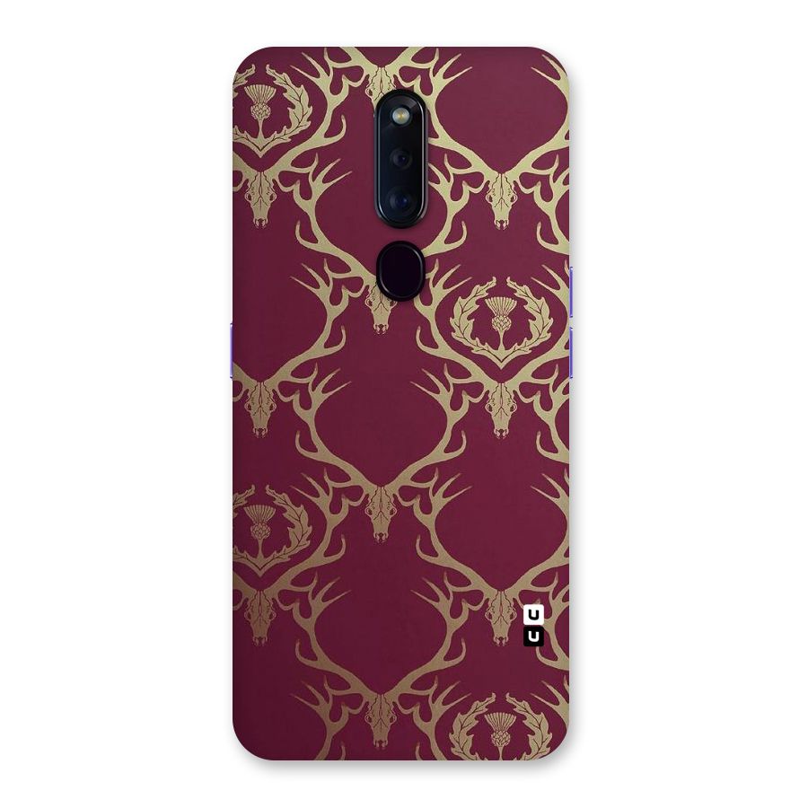Golden Bull Design Back Case for Oppo F11 Pro