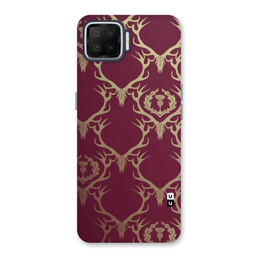 Golden Bull Design Back Case for Oppo F17