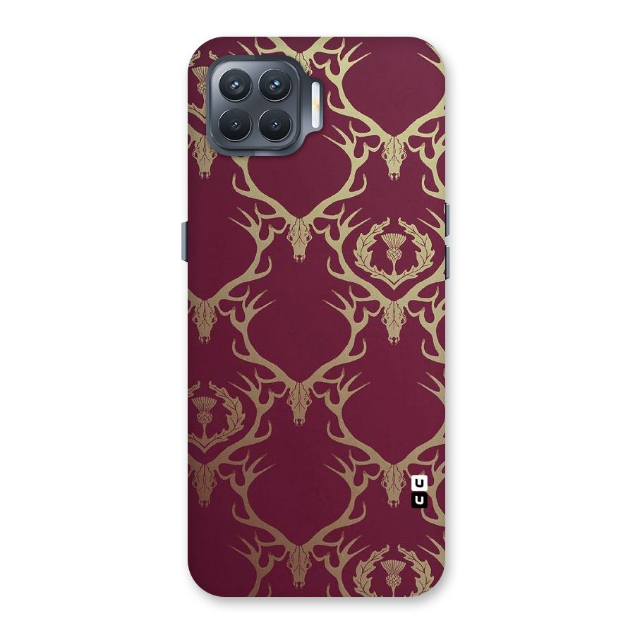 Golden Bull Design Back Case for Oppo F17 Pro