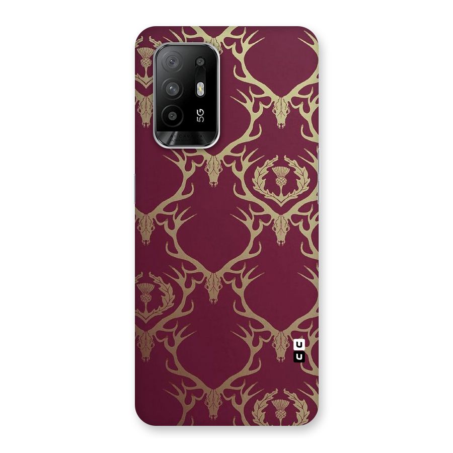 Golden Bull Design Back Case for Oppo F19 Pro Plus 5G