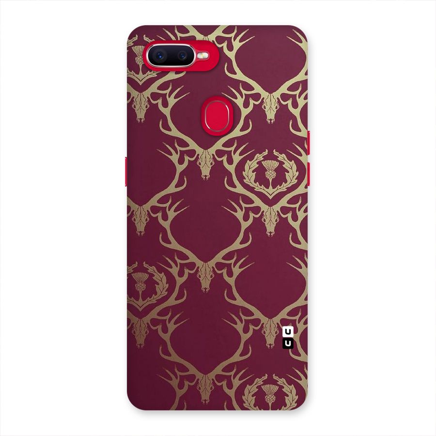 Golden Bull Design Back Case for Oppo F9 Pro