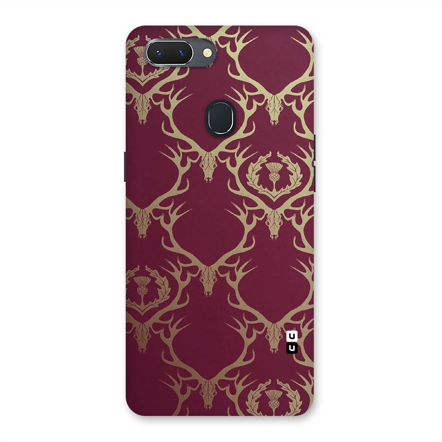 Golden Bull Design Back Case for Oppo Realme 2