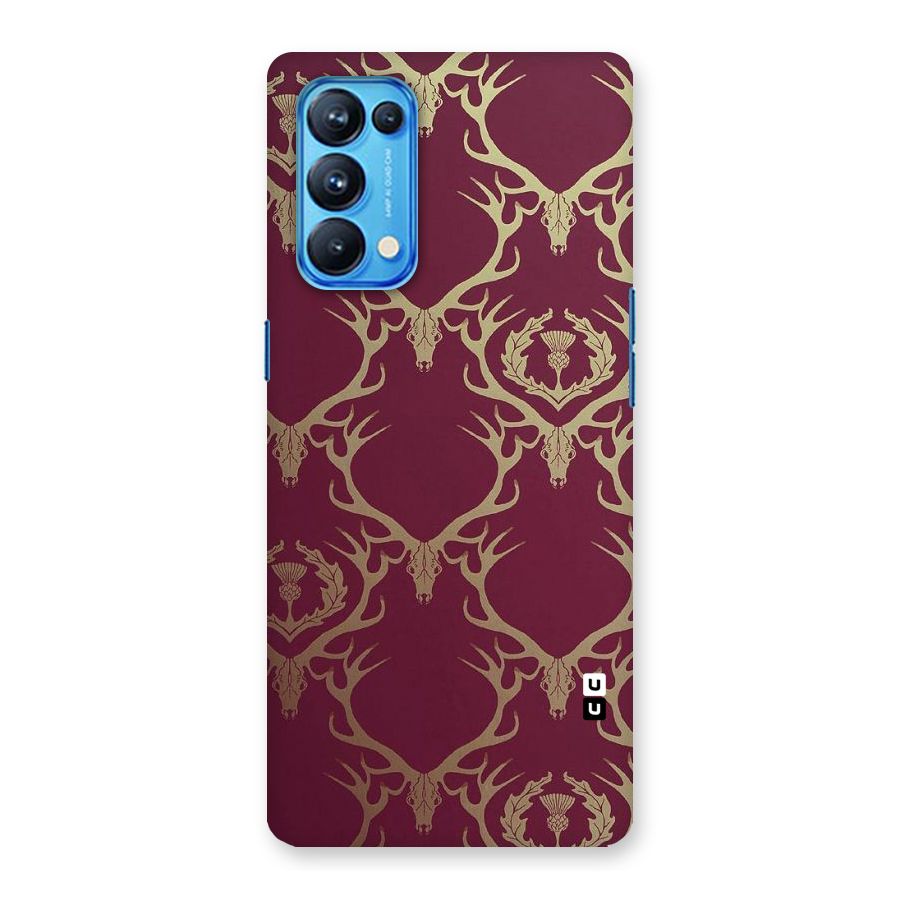 Golden Bull Design Back Case for Oppo Reno5 Pro 5G