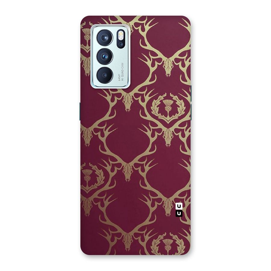 Golden Bull Design Back Case for Oppo Reno6 Pro 5G