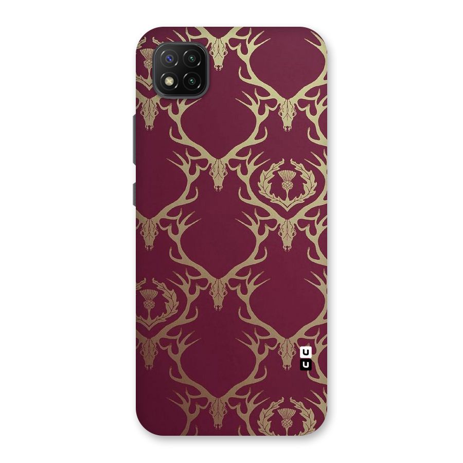 Golden Bull Design Back Case for Poco C3