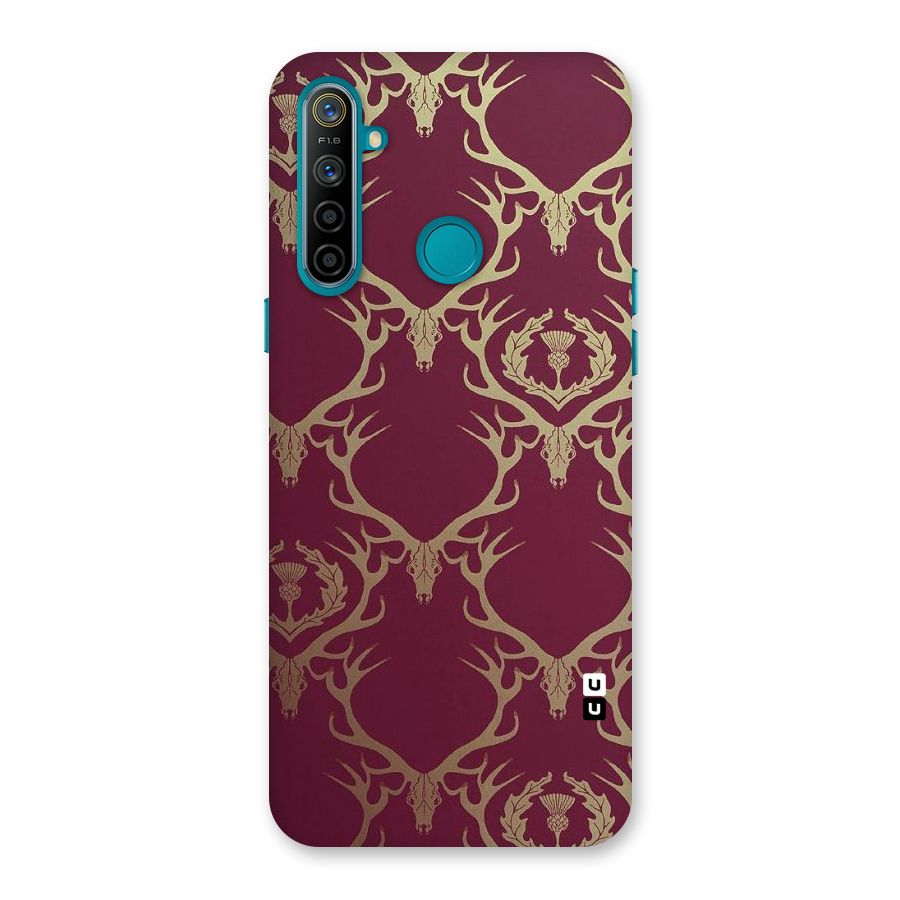 Golden Bull Design Back Case for Realme 5i