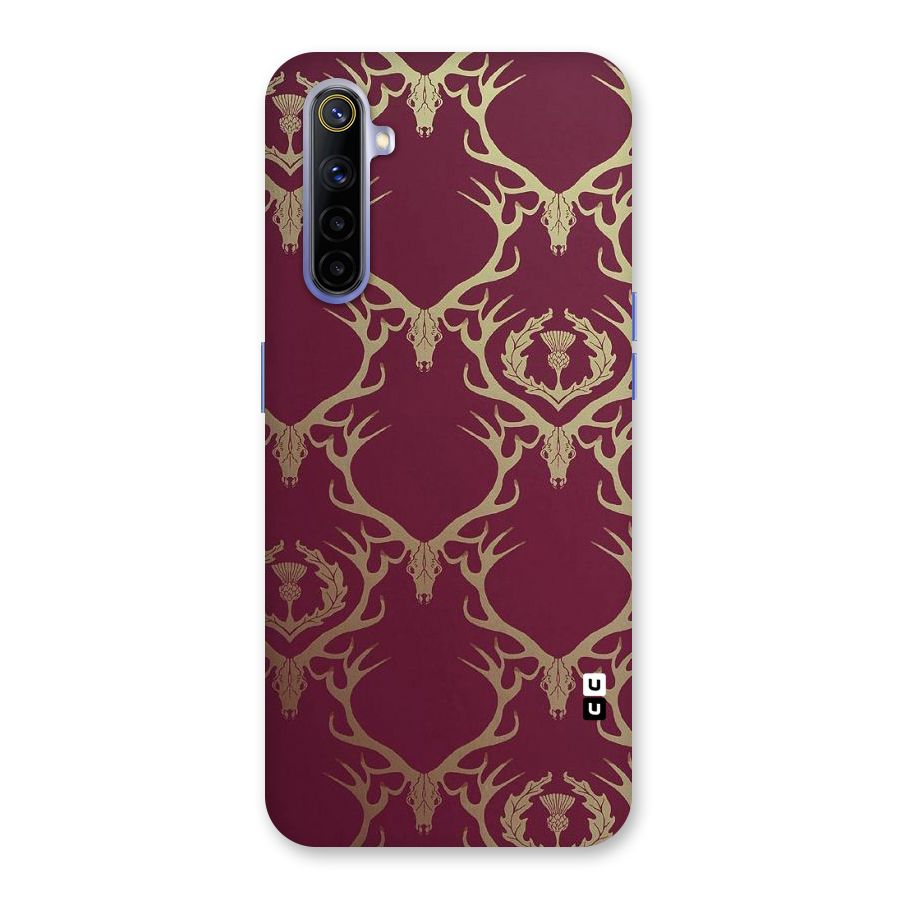 Golden Bull Design Back Case for Realme 6i