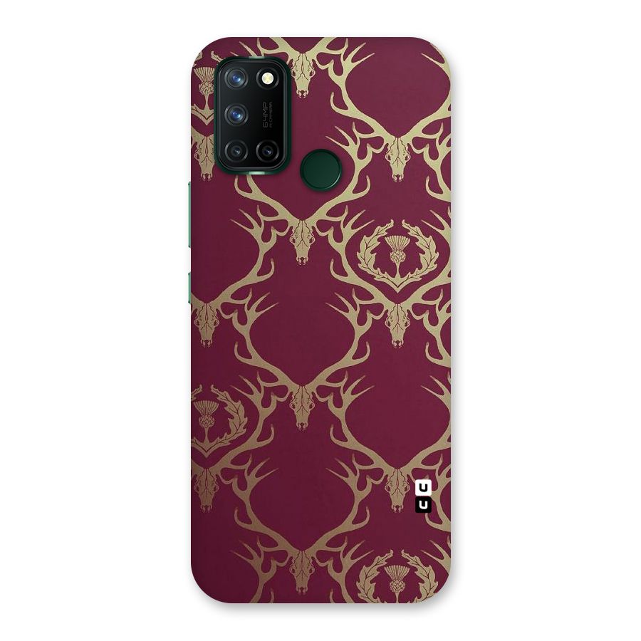 Golden Bull Design Back Case for Realme 7i