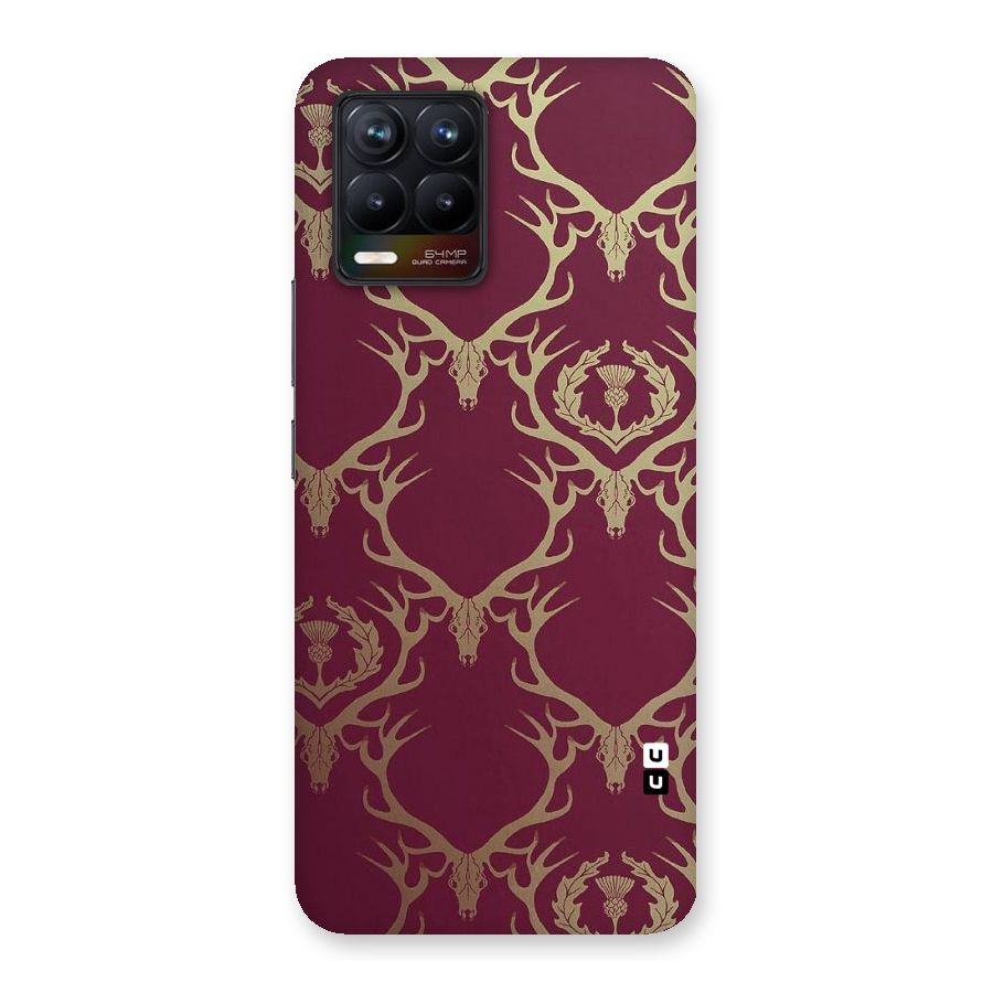 Golden Bull Design Back Case for Realme 8