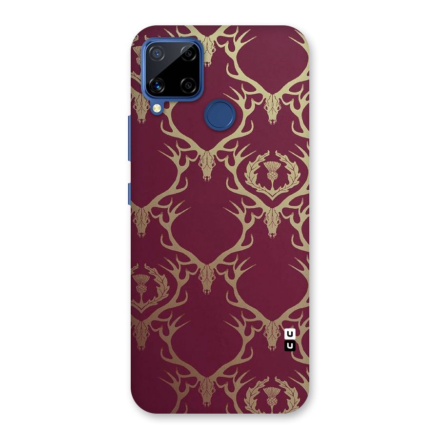 Golden Bull Design Back Case for Realme C15