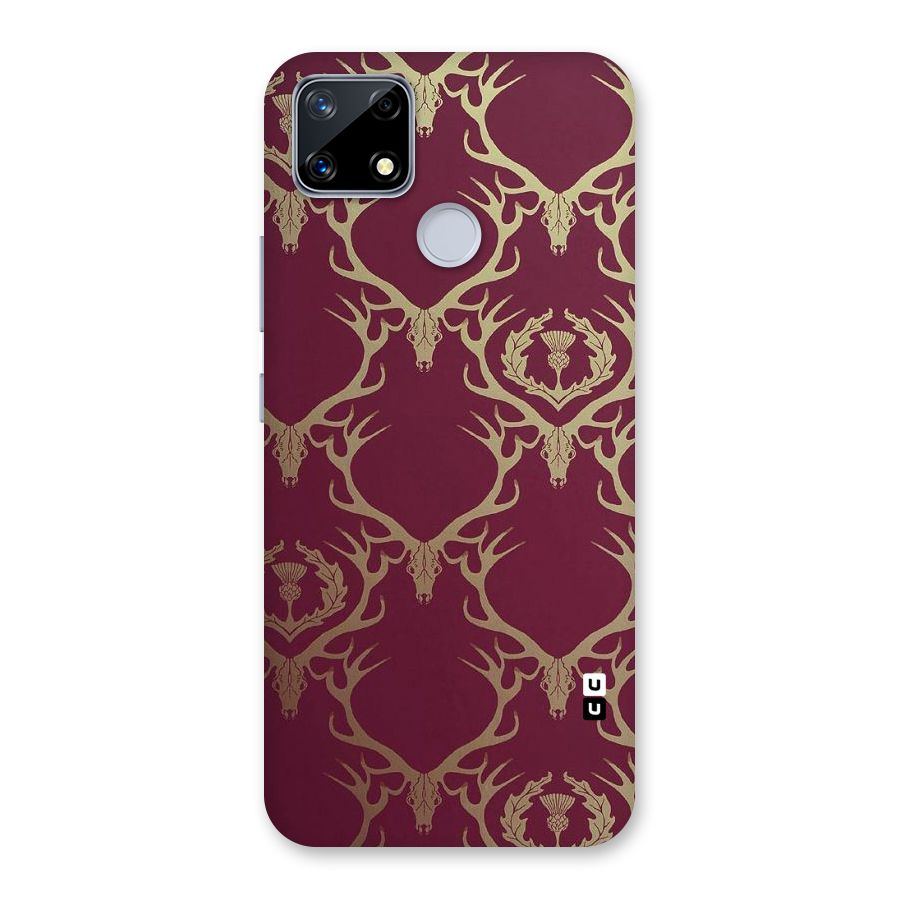 Golden Bull Design Back Case for Realme Narzo 20
