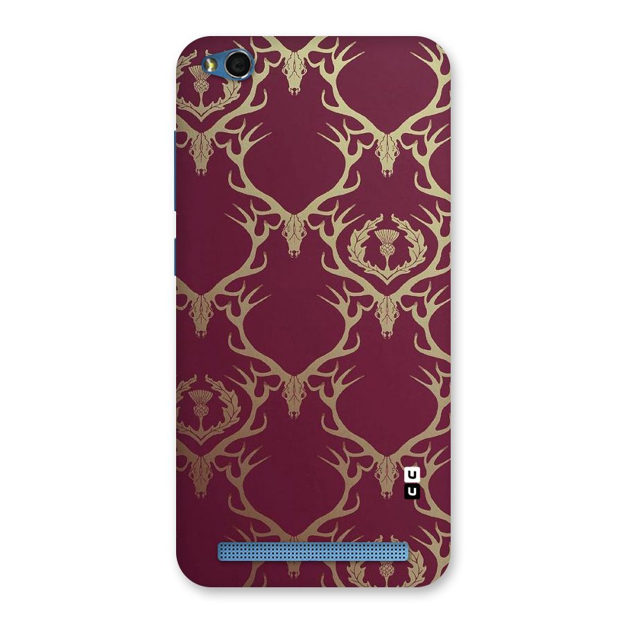 Golden Bull Design Back Case for Redmi 5A