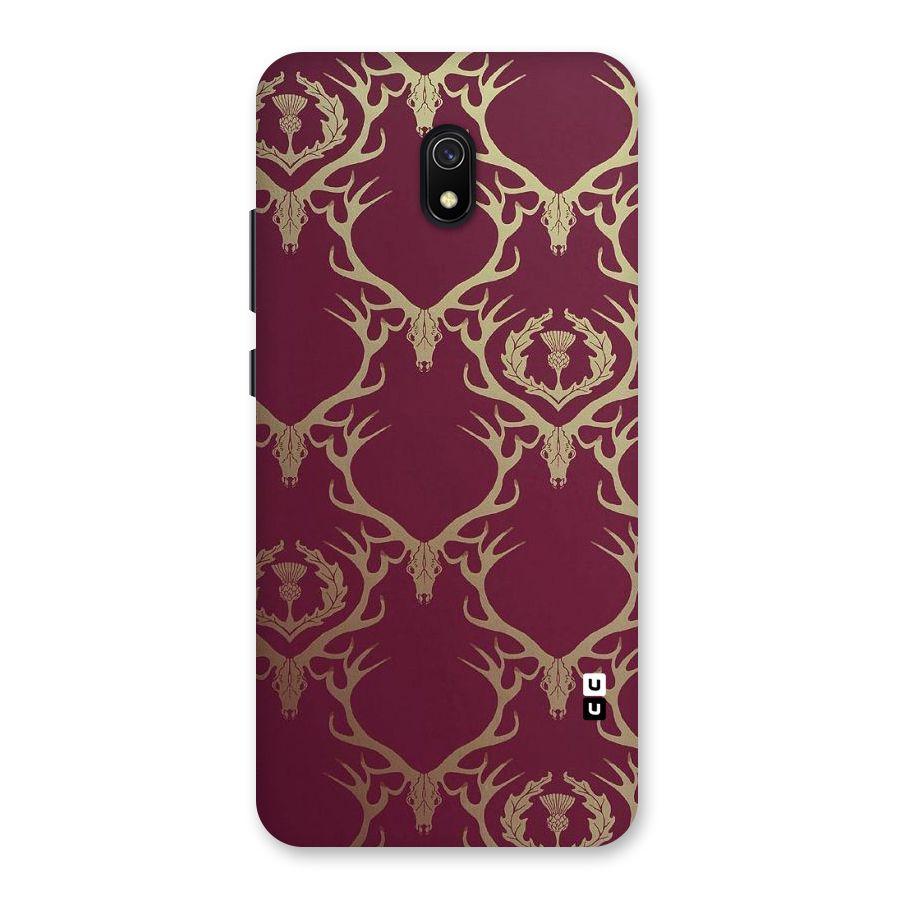 Golden Bull Design Back Case for Redmi 8A