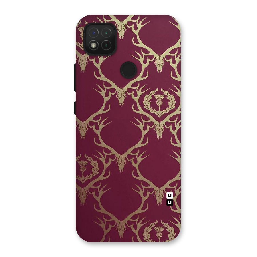 Golden Bull Design Back Case for Redmi 9C