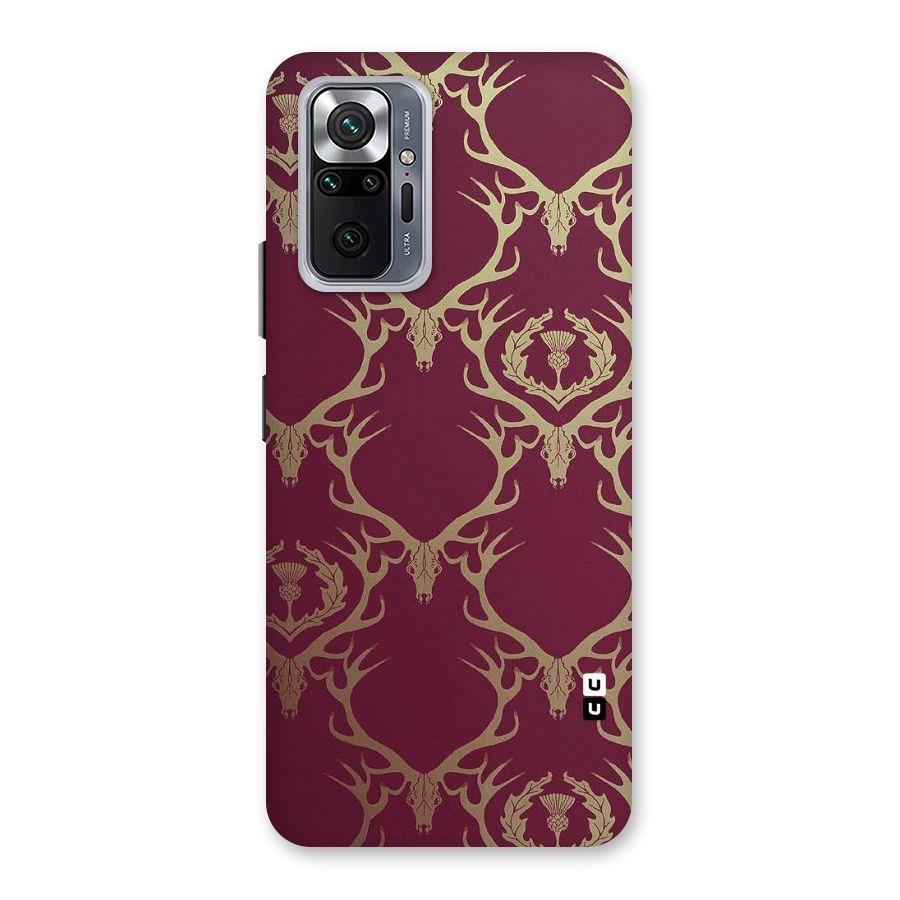 Golden Bull Design Back Case for Redmi Note 10 Pro Max