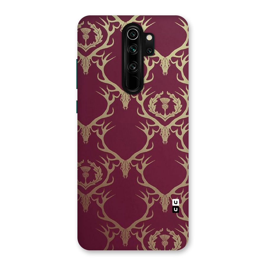 Golden Bull Design Back Case for Redmi Note 8 Pro