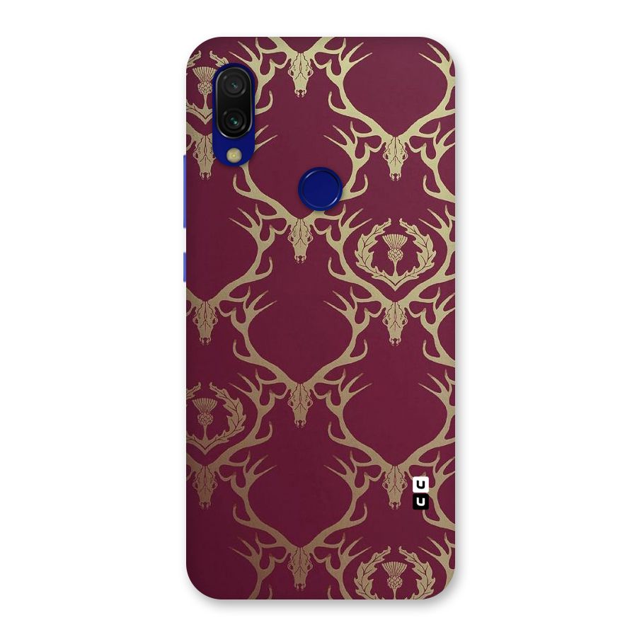 Golden Bull Design Back Case for Redmi Y3