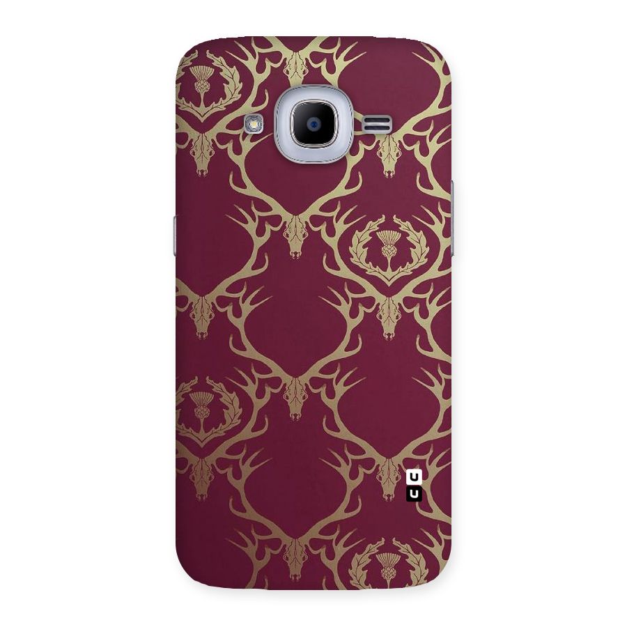 Golden Bull Design Back Case for Samsung Galaxy J2 2016