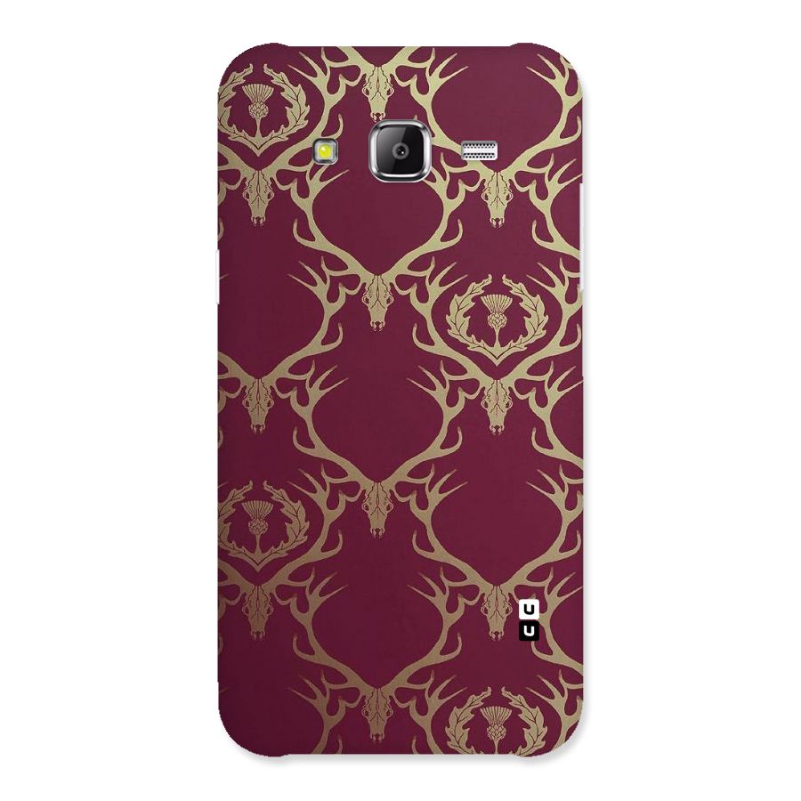 Golden Bull Design Back Case for Samsung Galaxy J5