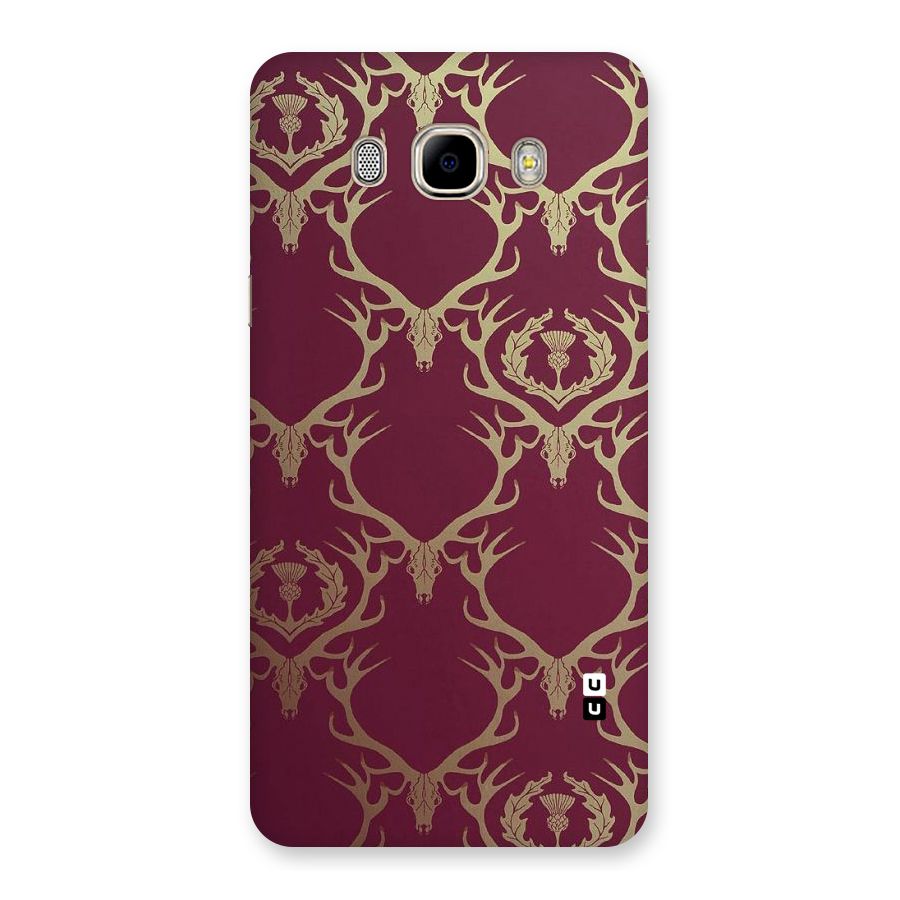 Golden Bull Design Back Case for Samsung Galaxy J7 2016