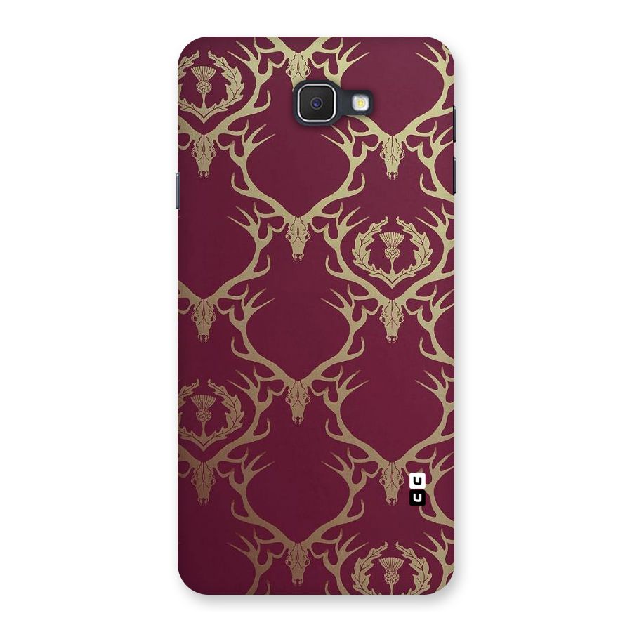 Golden Bull Design Back Case for Samsung Galaxy J7 Prime