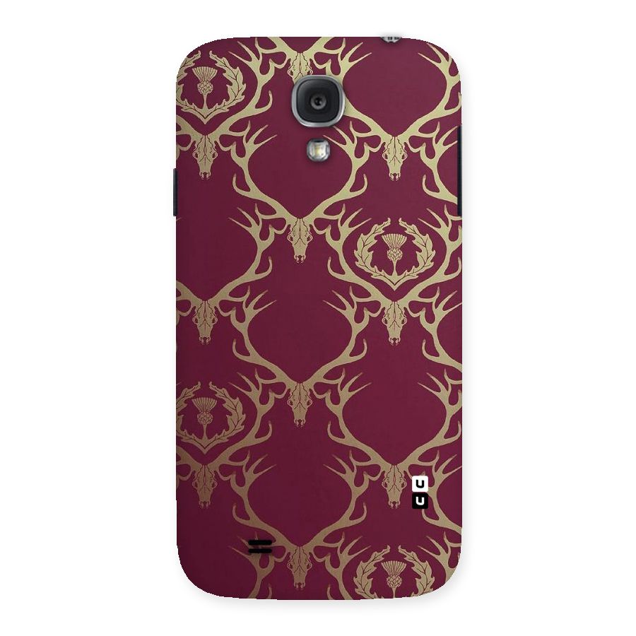 Golden Bull Design Back Case for Samsung Galaxy S4