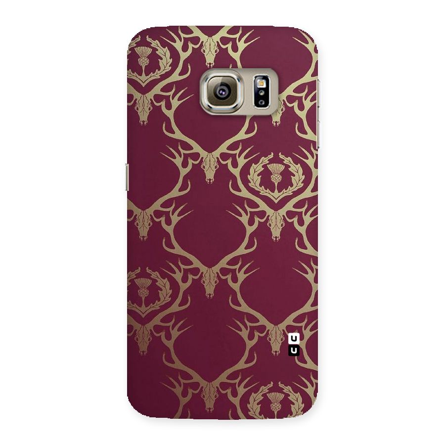 Golden Bull Design Back Case for Samsung Galaxy S6 Edge