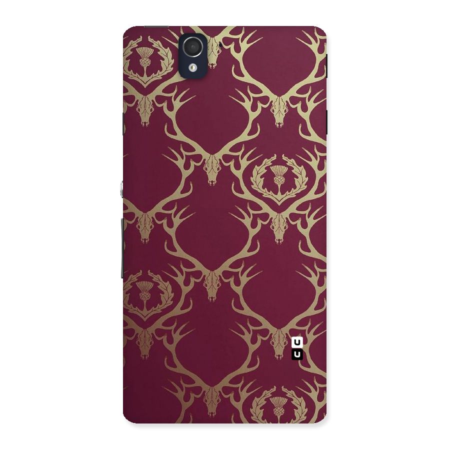 Golden Bull Design Back Case for Sony Xperia Z