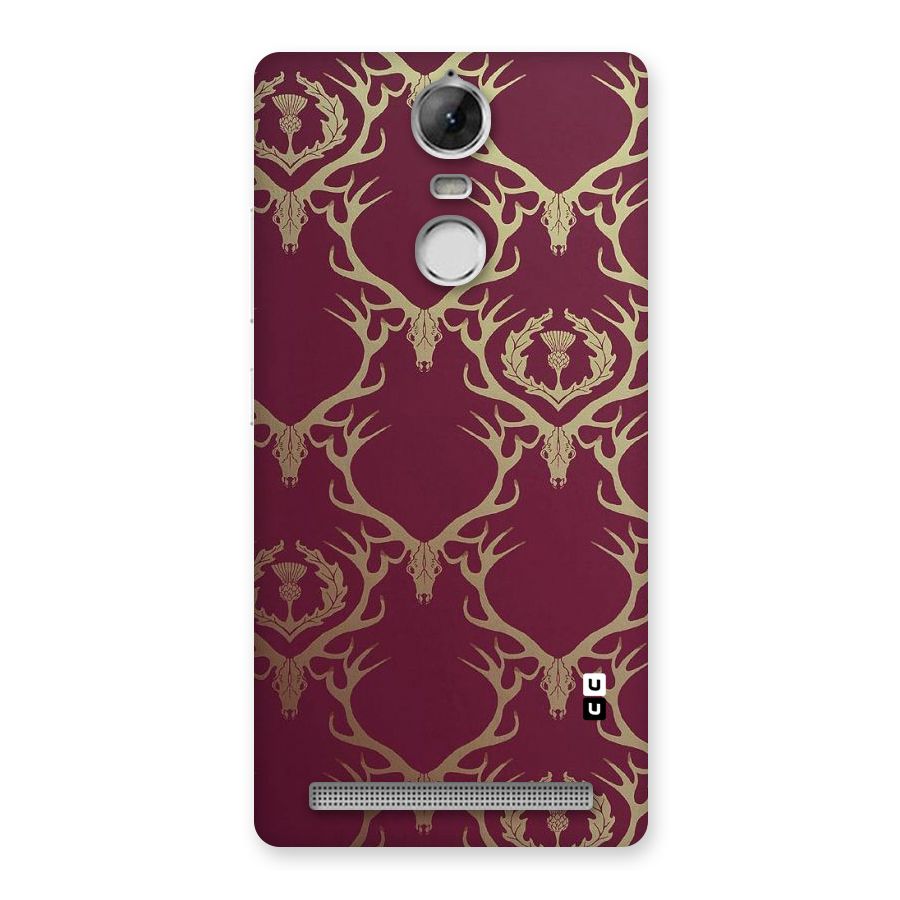 Golden Bull Design Back Case for Vibe K5 Note
