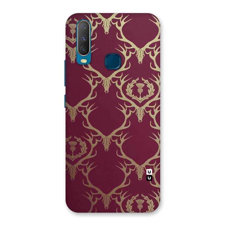Golden Bull Design Back Case for Vivo U10
