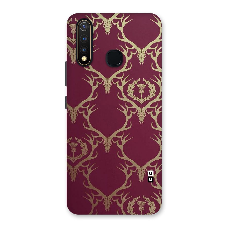 Golden Bull Design Back Case for Vivo U20