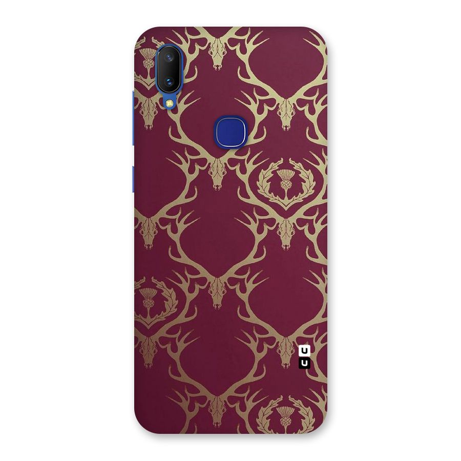 Golden Bull Design Back Case for Vivo V11