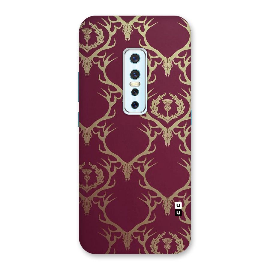 Golden Bull Design Back Case for Vivo V17 Pro