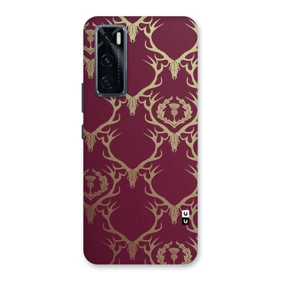 Golden Bull Design Back Case for Vivo V20 SE