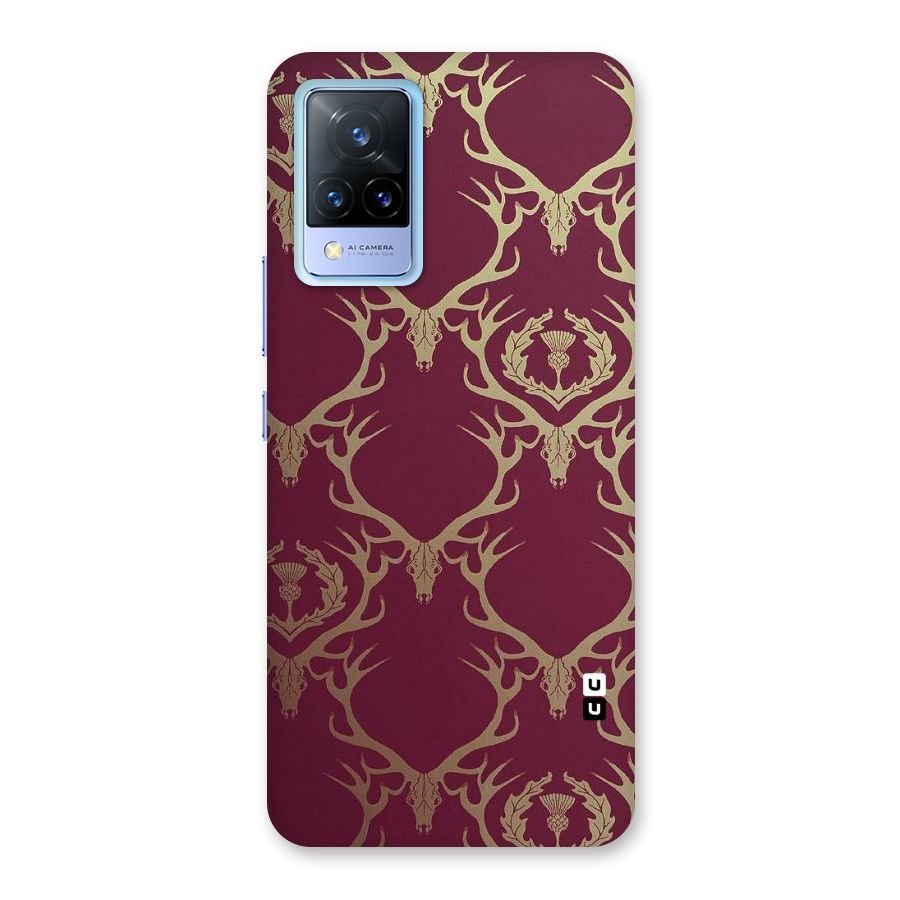 Golden Bull Design Back Case for Vivo V21 5G