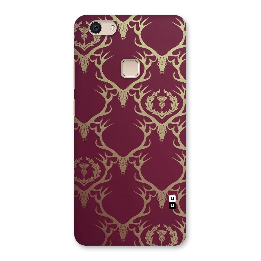 Golden Bull Design Back Case for Vivo V7