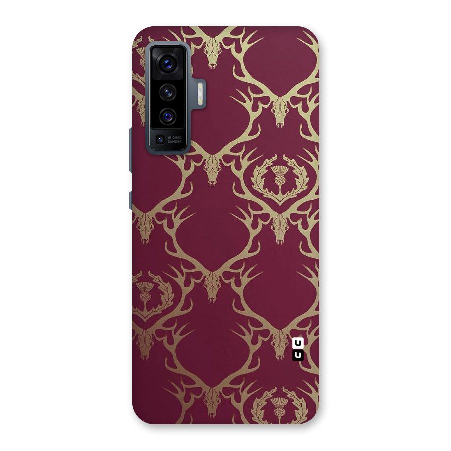 Golden Bull Design Back Case for Vivo X50
